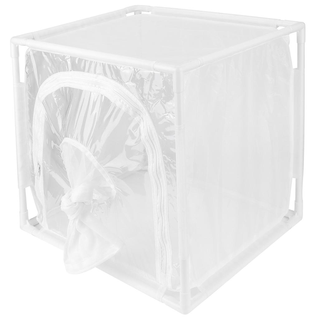 Insect Mesh Cage Greenhouse Outdoor Ventilated Butterflies Habitats Cage 40x30x40cm