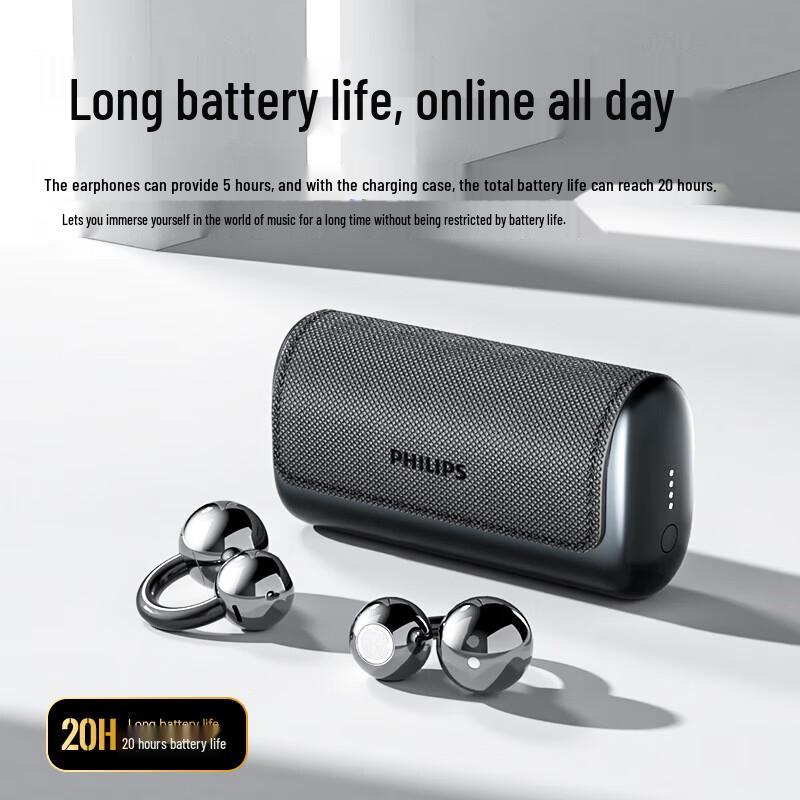 Philips TAQ5020 Open-Ear Clip-on Bluetooth Headphones