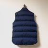 Used Domestic Genuine Product TATRAS R-line Down Vest, Paisley Bandana Pattern, Navy