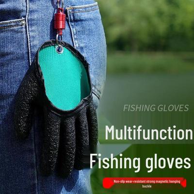 Guanti da pesca Huansheng impermeabili, antiscivolo e resistenti al taglio