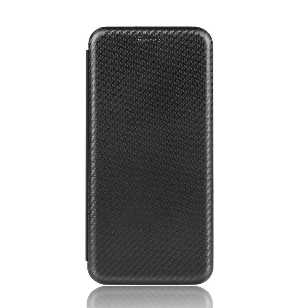 Carbon Fiber Flip Leather Case for Nokia 7.2 - Protective Phone Shell, 6.2