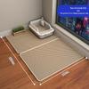 Premium Thick Cat Litter Mat - Double Layer, Anti-Tracking & Leak Control for Pets