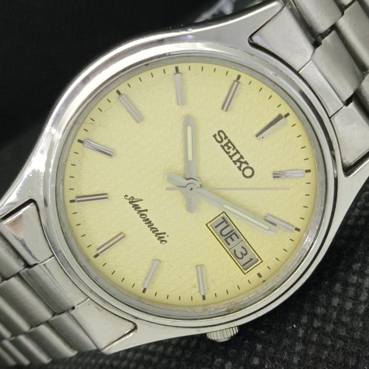 

Б/У винтажные автоматические часы SEIKO 7009A из Японии мужские D/D кремовые 608g-a316301-2 SKU608g-a316301
