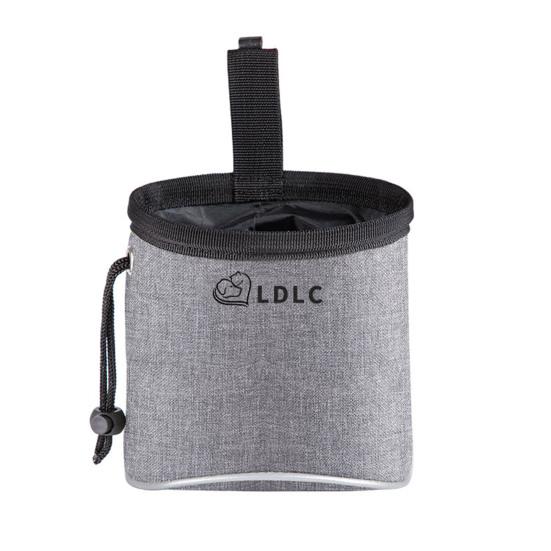 Dog Treat Pouch Multifunctional with Waist Belt Oxford Cloth Large Capacity Dog Snack