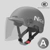 Electric Motorcycle Helmet Men's and Women's Battery Car Riding Sun Protection Summer Four Seasons Universal Helmet