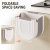 Wall Mounted Folding Kitchen Can with Cabinet Door Hanging Design for Home