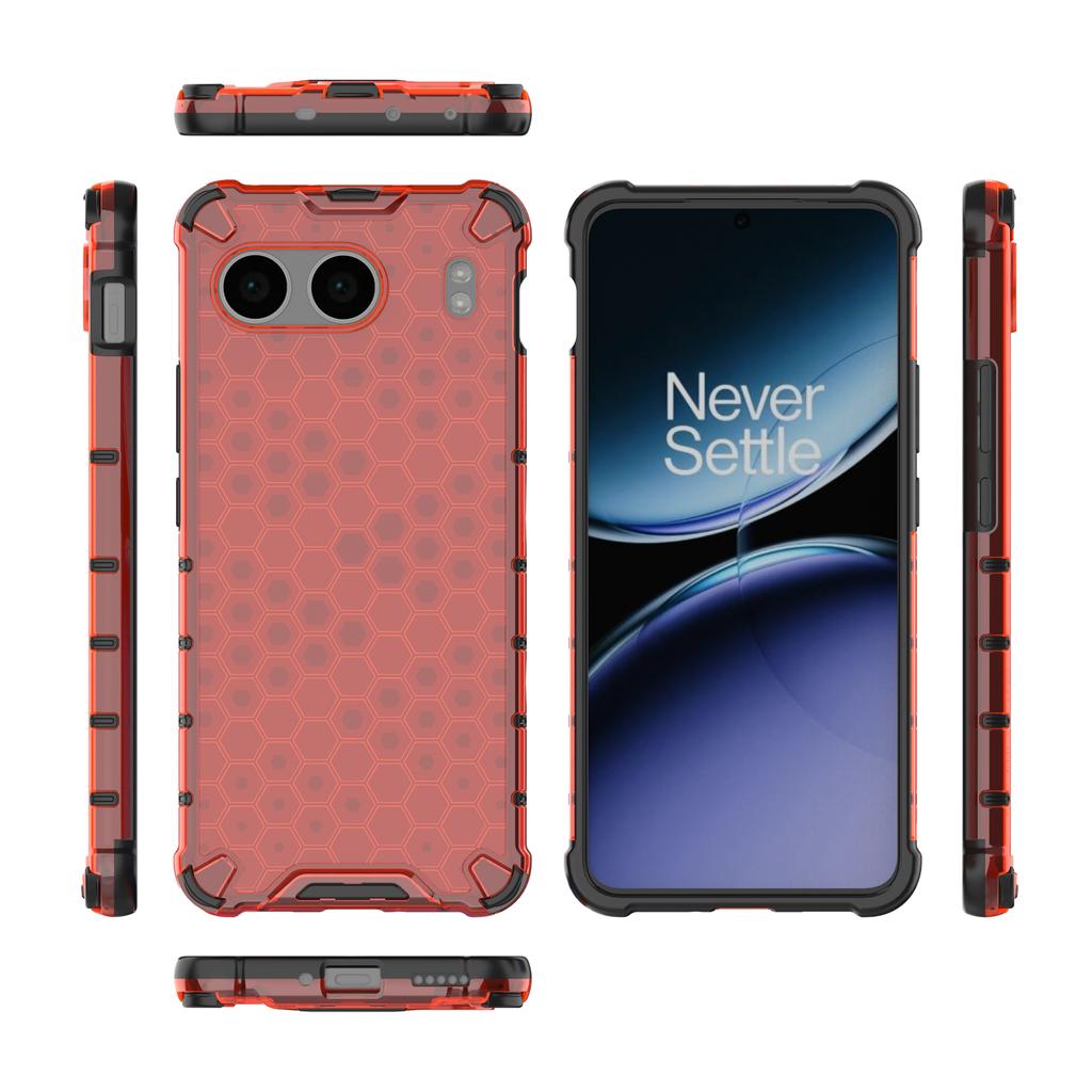 For OnePlus Nord 4 Case PC+TPU Phone Cover Honeycomb Shape