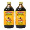 Baidyanath Asli Ayurved Baidyanath Arjunarishta Sciroppo Per Cuore Sano E Tonico Digestivo-450 Ml(Confezione da 2)