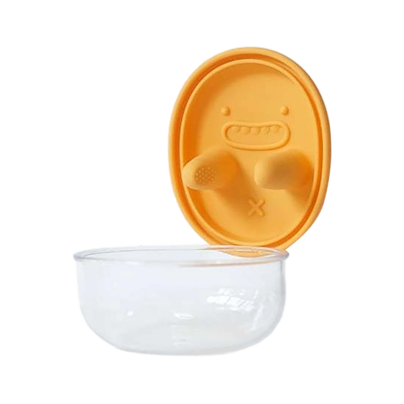 

2-in-1 Reusable Food Storage And Snack Container With Lid, Portable Dust-proof Toddler Container For Household And Travel, Fouling One Size шафрановый