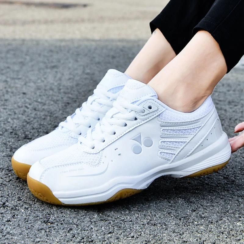 Men Badminton Shoes Competition Sneakers Professional Non-slip Handball Table Tennis Shoes Wear Resistant Women Volleyball Shoes