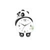 Modern Panda Pendulum Wall Clock: Silent, Creative Design for Living Room, Bedroom, or Restaurant