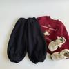 Maibao 2025 Jungen Winter Warme Patchwork Hose - Koreanischer Stil Verdickt Lässige Lange Hose