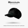 25 to early autumn new simple solid color retro octagonal hat women's versatile newsboy hat temperament cap tide