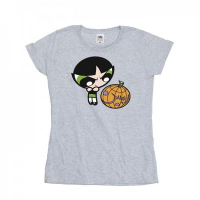 The Powerpuff Girls Womens/Ladies Girls Buttercup Pumpkin Cotton T-Shirt