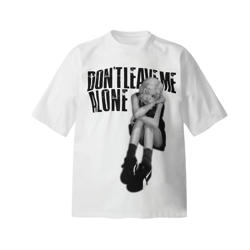 Abstract Character Summer Trendy Casual TShirt Mens and Womens Luxury Brand Top