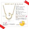 FANCIME 18K Gold Diamond Moon Necklace for Crescent Perfect for Gift Wrapping Included Women, Moon, Lab-Grown Diamonds, Mother's Day, Christmas,