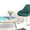 Großes ovales Ornament Fluss-Tisch Silikonform DIY Kristall Epoxidharz Formen DIY Bastelartikel Topdesk Charcuterie Board Form