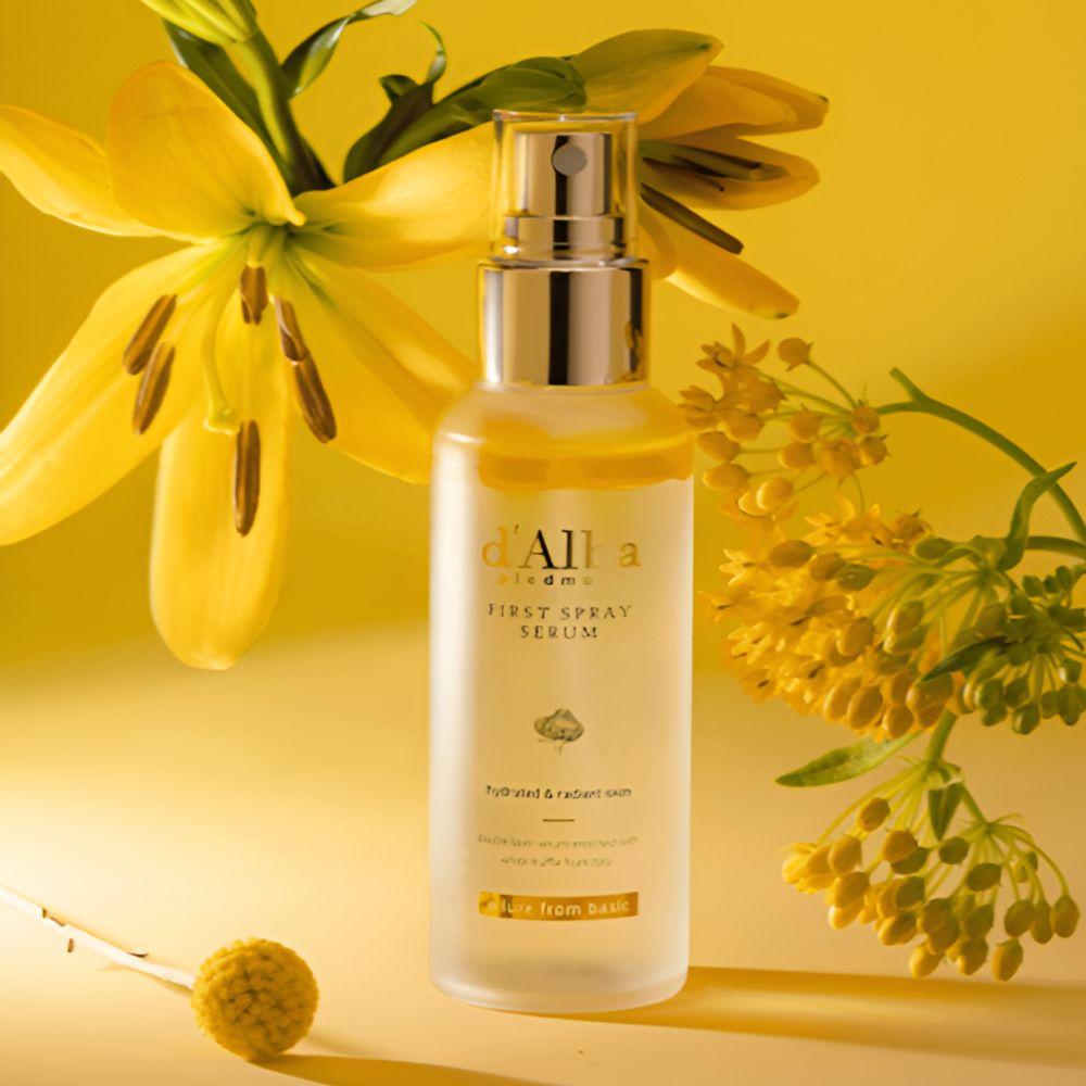 d'Alba White Truffle First Spray Serum 100ml Vegan Glow Hydrating Serum Mist