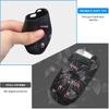 QBUC for Dodge Key Fob Cover 5 Button Silicone Remote Key Case for Dodge for Jeep Grand Cherokee