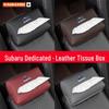 Subaru Armrest Tissue Box for XV, Forester, Outback - Interior Car Accessory