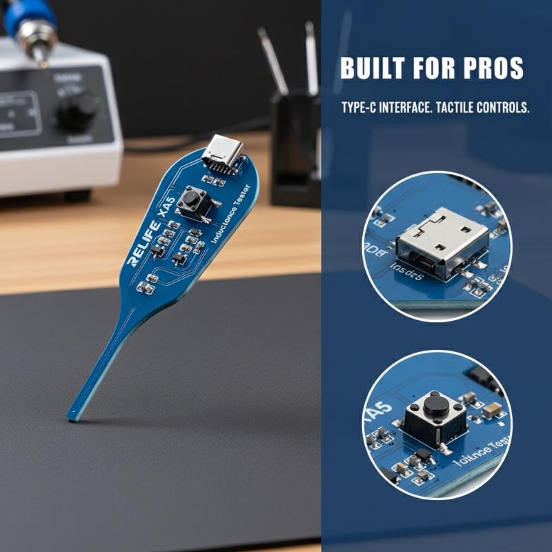 XA5 Inductance Tester Electromagnetic Induction High Precision Detection Easy Operation Strong Stability Rapid Fault Lock Type-c