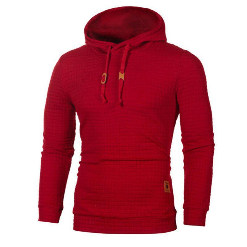 Men's Soft Hooded Pullover Jacket In Fashionable Colors For Stylish Comfort