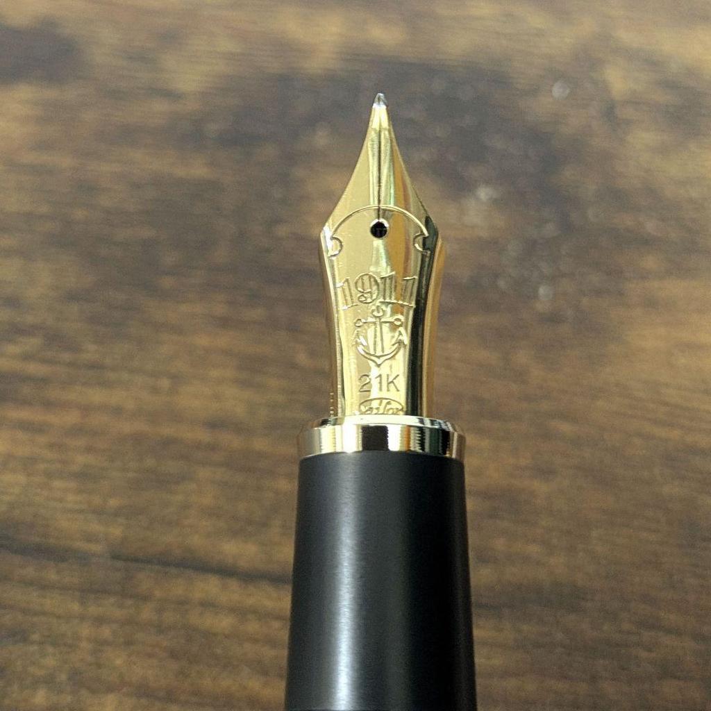 Used Sailor NAG Fountain Pen Profit 21 Matte N-MF Naginata-Togi 21K