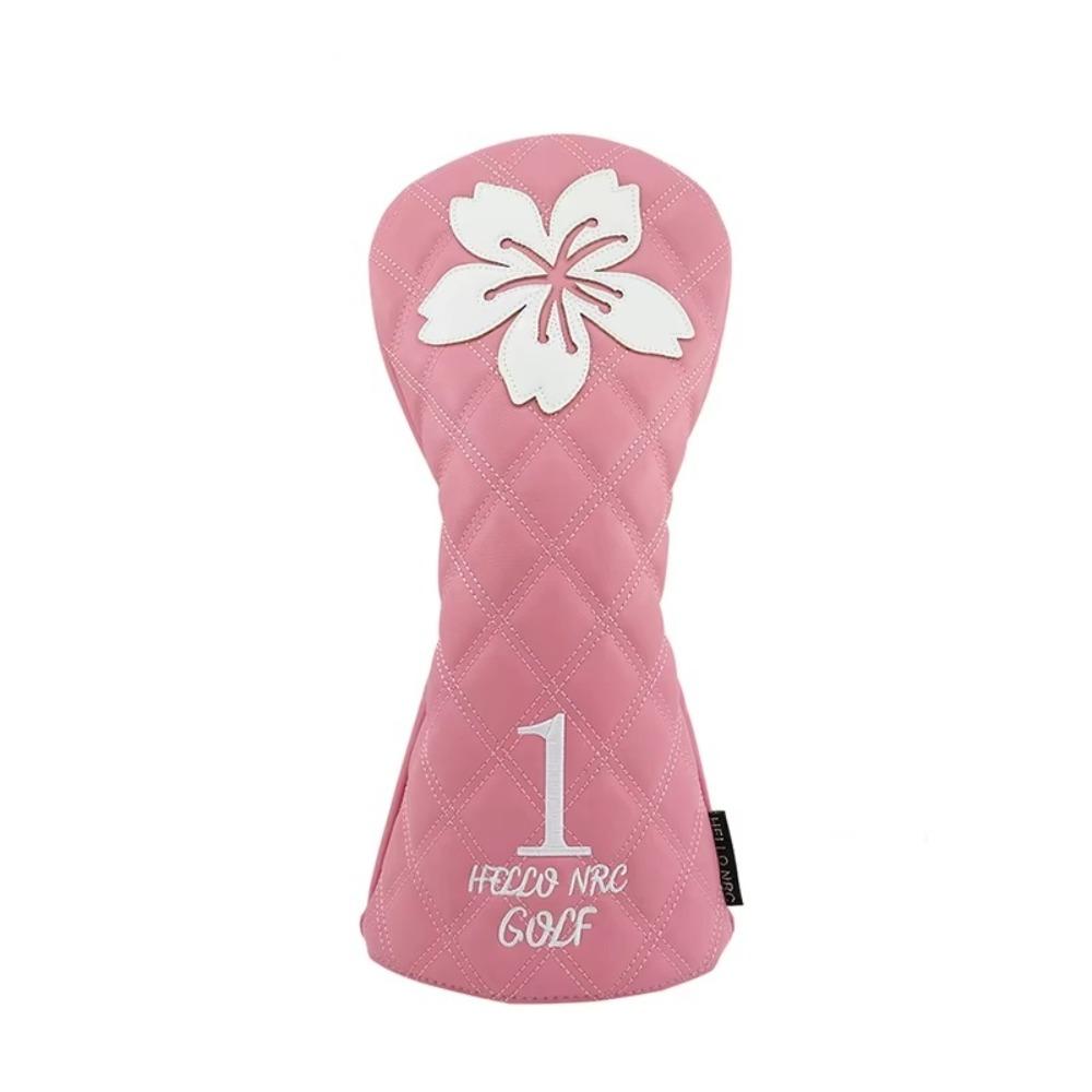 Soft And Durable Golf Club Protector PU Leather Wood Headcover Golf Head Cover  Driver Fairway