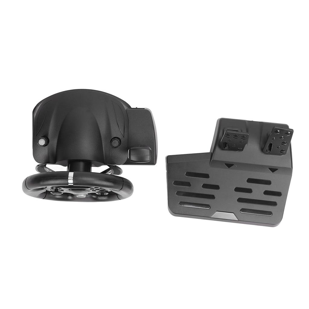Gaming Vibration Racing Steering Wheel 270° Rotation 7 in 1 USB Gaming Racing Wheel with Pedal for P
