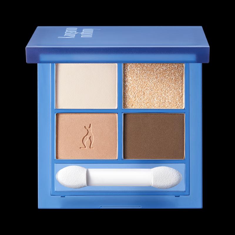 Kangaroo Mama Caramel Coffee 4-Color Eyeshadow Palette