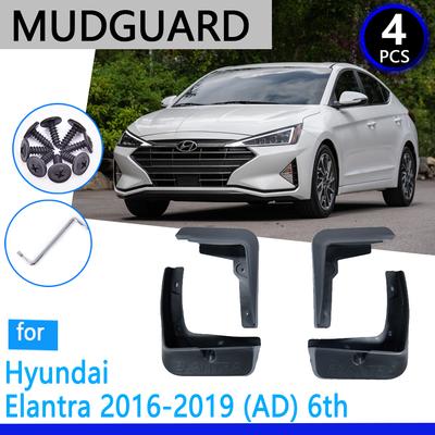 Apărătoare de noroi potrivite pentru Hyundai Elantra Avante AD 2016- 2017 2018 Accesorii auto Apărătoare de noroi Înlocuire automată