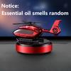 Solar Car Air Freshener Perfume Helicopter Decoration Rotating Aromatherapy Machine Solar Car Rotating Interior Decoration
