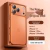 Electroplated Frosted Full Coverage Lens Film Case for iPhone16/17 Pro Max