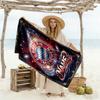 Bayern Munich Galaxy Crest Customized Name Beach Towel Soft Durable Quick-Dry Portable for SwimmingBeachCamping Travel Beach AccessoriesGym