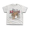 Vintage Tiger Insect Graphic Unisex Crew Neck Short Sleeve Tee