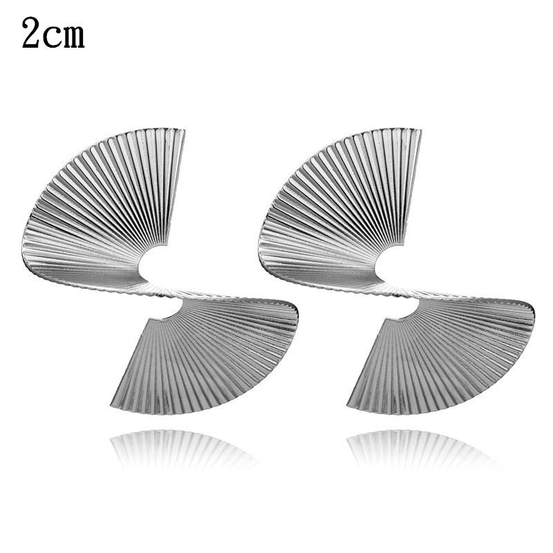New Fashion Gold Metal Drop Earrings for Women Irregular Geometric Pendants Earrings Trend Brincos Jewelry Gift