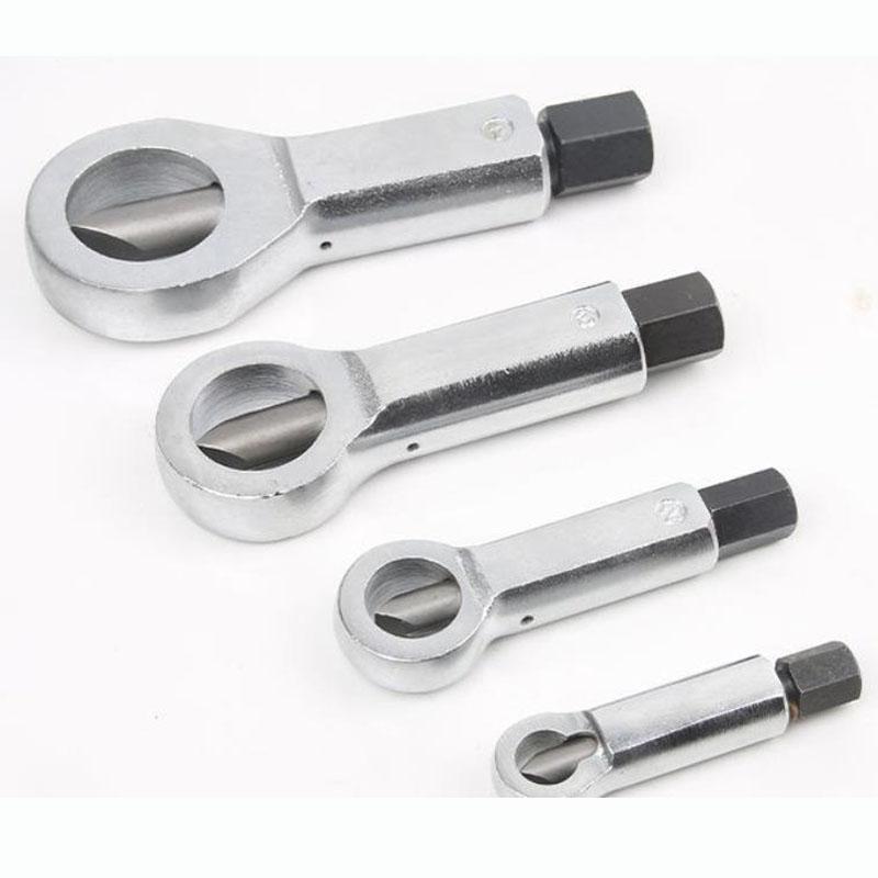 1pc Durable Steel Wrench Hex Nut Splitter Remover Rusty Nut Separator Spanner Remove Cutter Disassembly Repair Tool