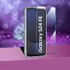 Case for Samsung Galaxy S24 FE SILICONE GLITTER SHINE CASE + GLASS