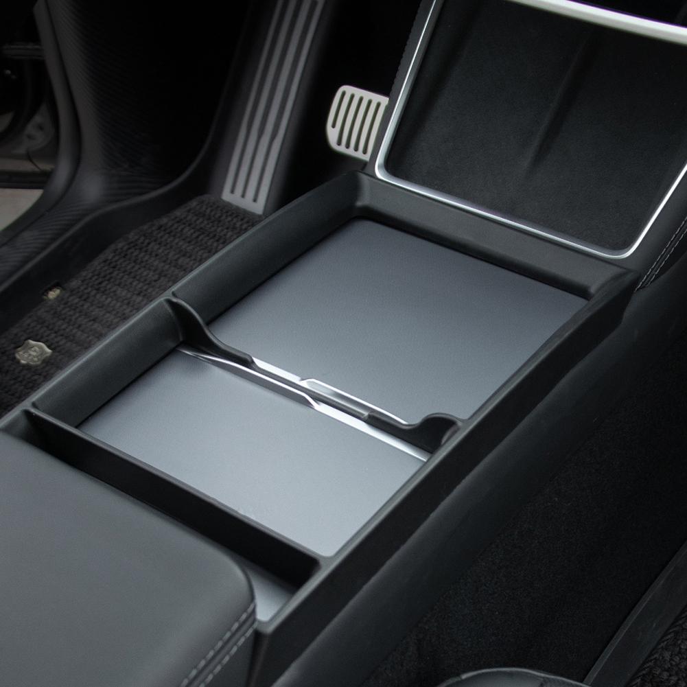 Updated Central Control Rack For Tesla Model 3/Y/YL Storage Box Armrest Box Storage Box Accessories