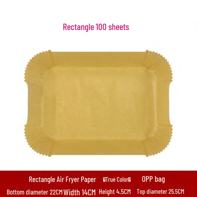 Oil-Absorbing Non-Stick Air Fryer Tray Paper - Heat & Oil Resistant
