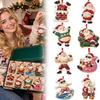 Christmas Santa Claus Holiday Ornaments Xmas Tree Hanging Decorations