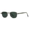  Retro Rivets Square Women Luxury Sunglasses Fashion Leopard Shades UV400 Men Green Sun Glasses