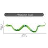 Artificial Figurines Python Rattlesnake Model PVC Material Snake Action Figure  Party Gifts