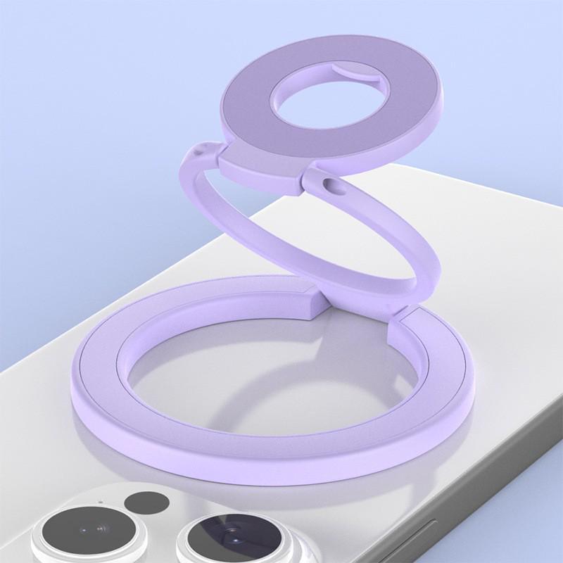 Magnetic Double-Sided Rotating Phone Stand & Finger Ring Holder