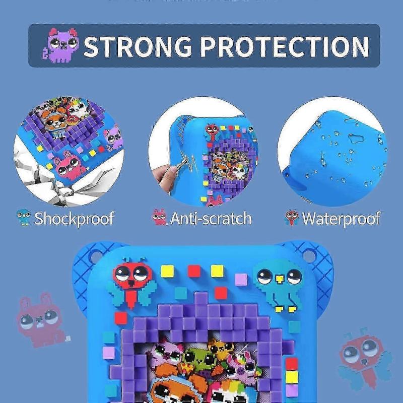 Bitzee Interactive Digital Pet Silicone Case with Lanyard - Protective Skin Sleeve for Virtual Electronic Pets