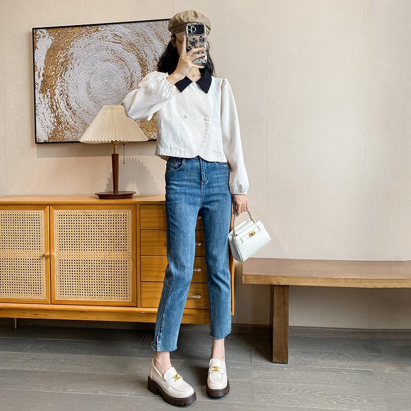 

Small small leather shoes women s new inner height increase small size women s shoes high heel platform single shoes 33 белый