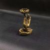 62KD Hand Lotus Incense for Burner Incense Base Air for Fresh Purifier Censer for Indoor Outdoor Room Air for Fresh To