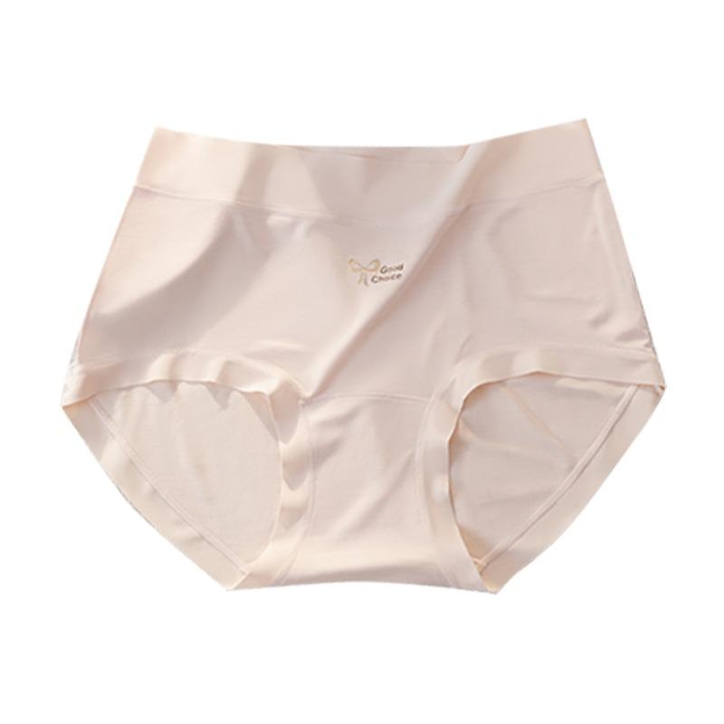Plus Size Women S Antibacterial Seamless Underwear Mid Waist Long Crotch