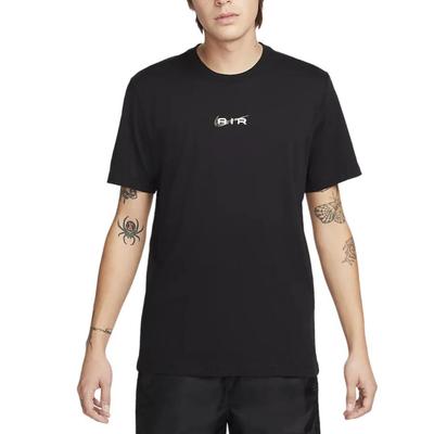 T Shirts Men's Black Crew Neck Moderate FQ3791-010