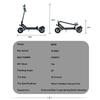 DT10 E-Scooters Peak 1400W Motor 48V 15.6AH  Battery Dual Suspension Electric Scooter 10-Inch Tire Fold Off-Road Scooters Electric